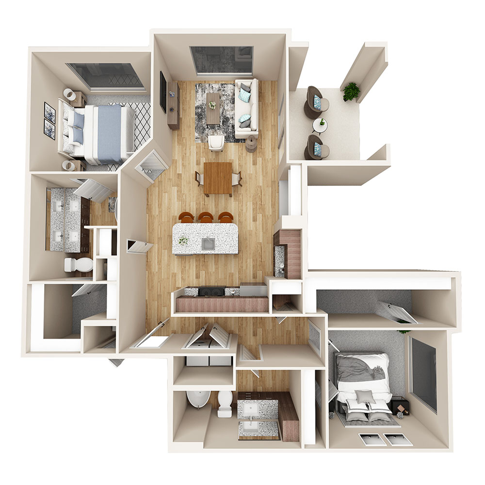 B4 floor plan