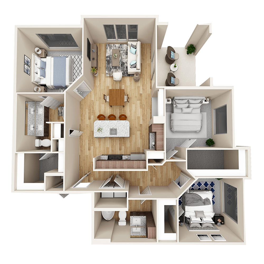 C1 floor plan