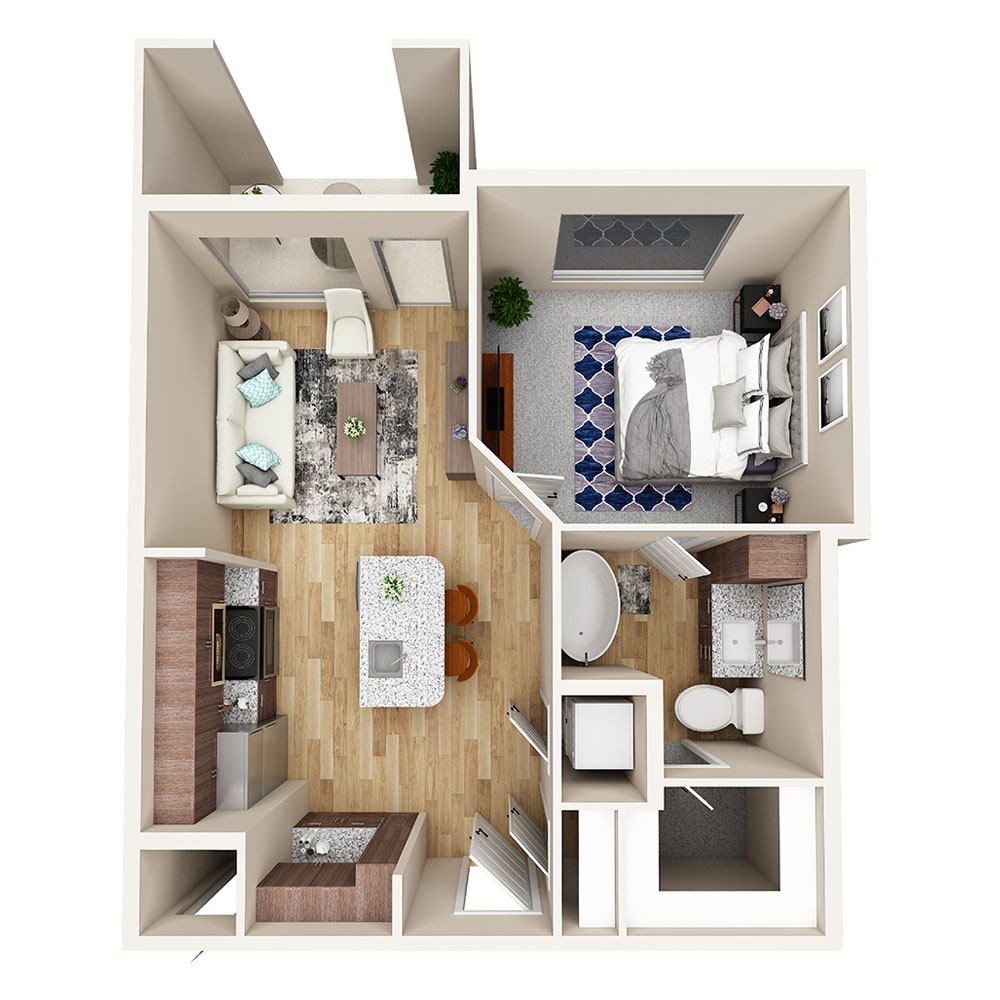 A1 floor plan