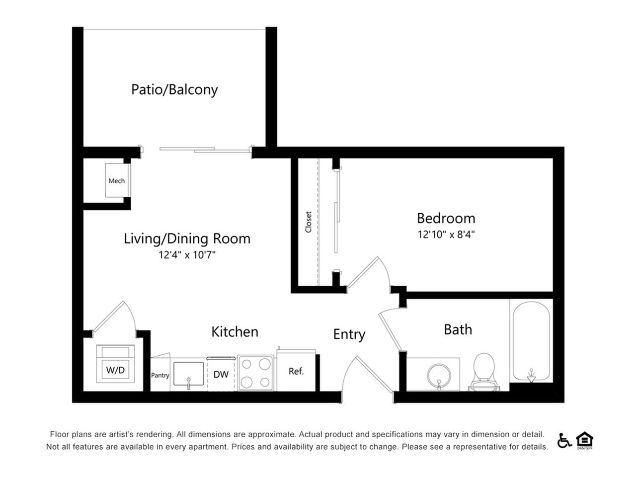 A2 floor plan