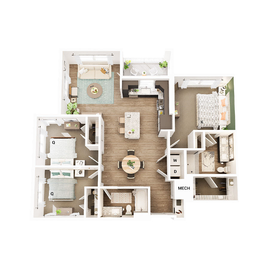 C1 floor plan