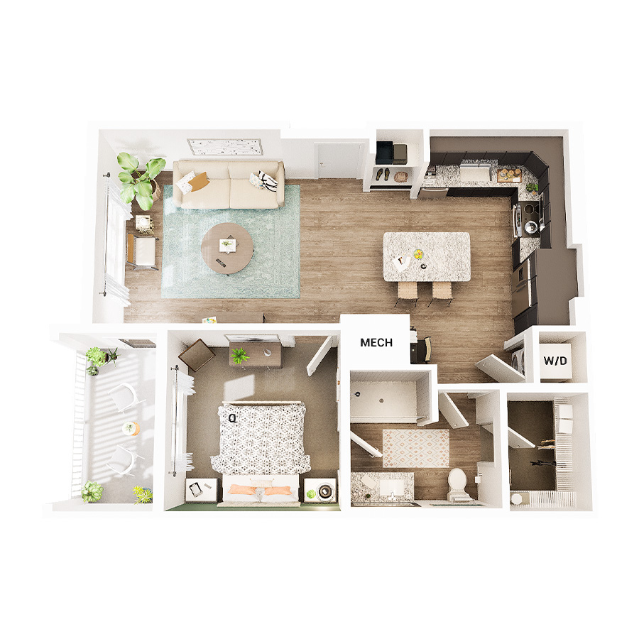 A1 floor plan