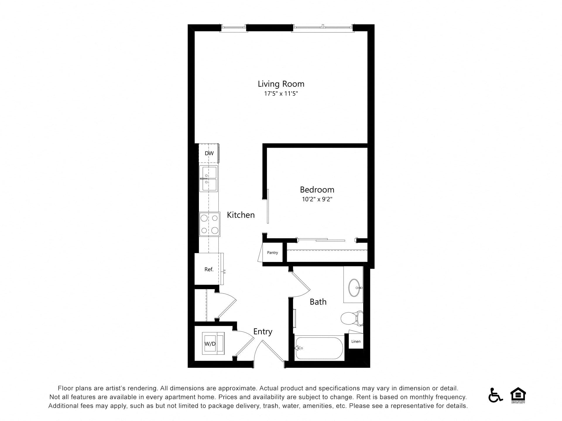 A1 floor plan