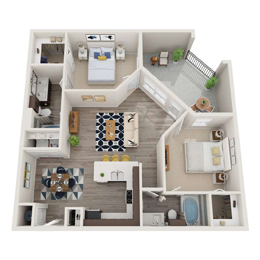 B2 floor plan