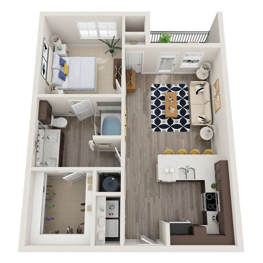 A2 floor plan