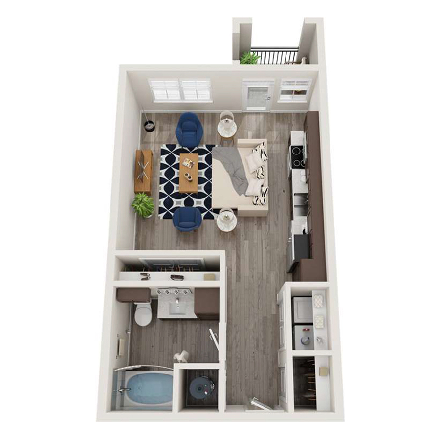 E2-80 floor plan