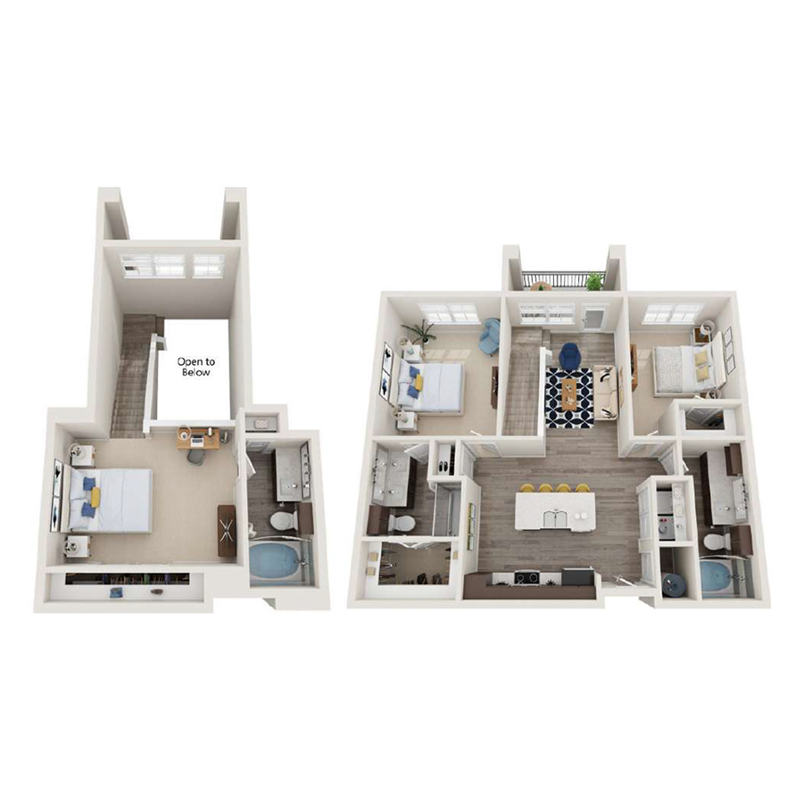 B1-Loft floor plan
