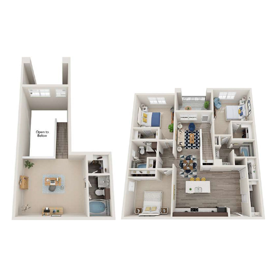 C1-Loft floor plan