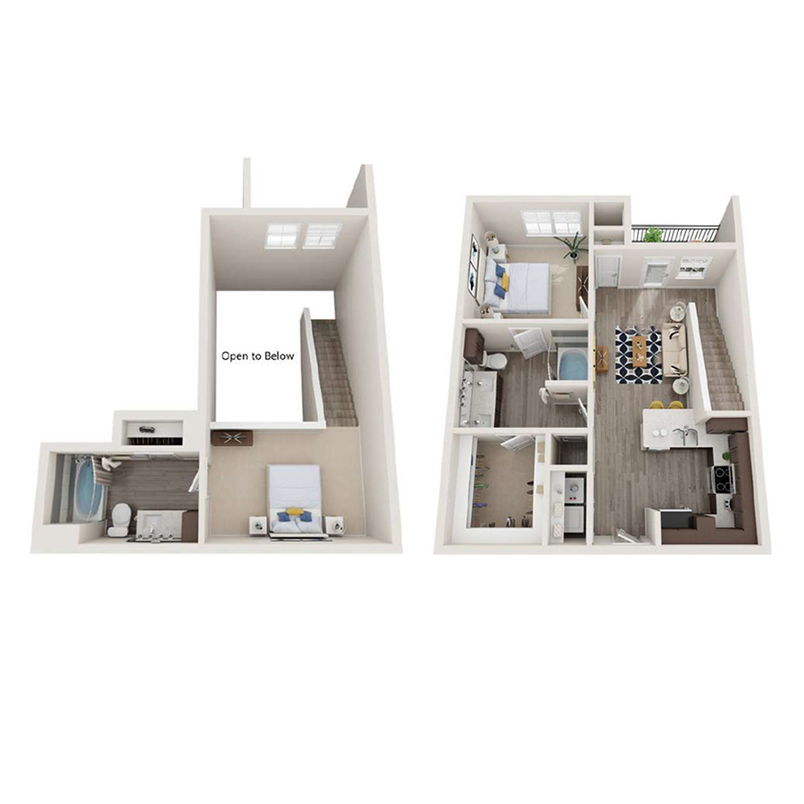 A2-Loft floor plan