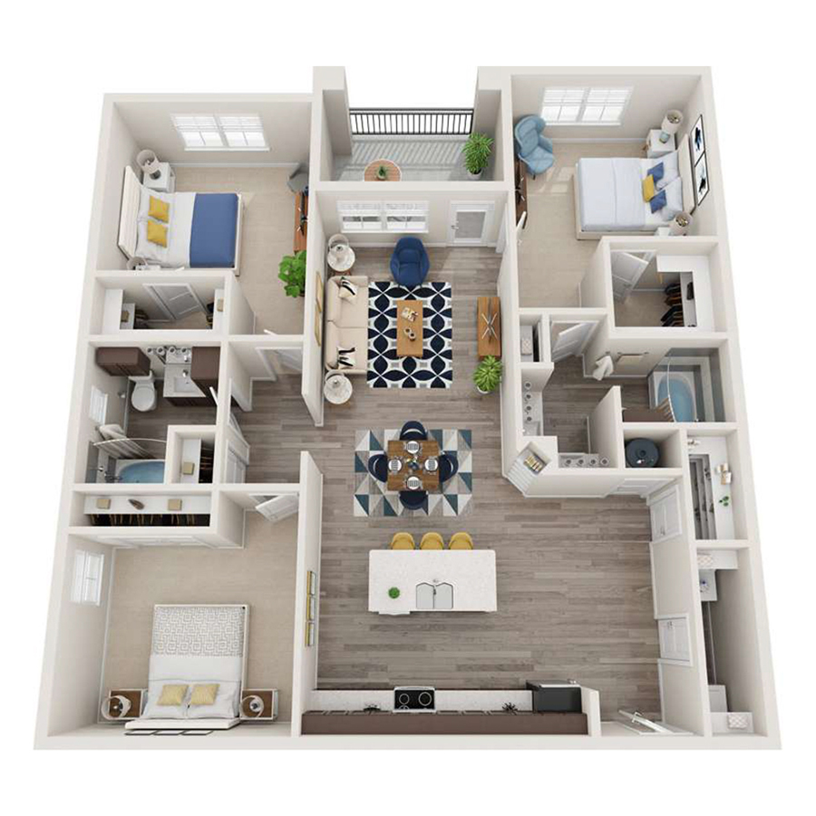 C1 floor plan