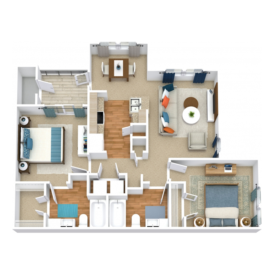 Magnolia B1 floor plan