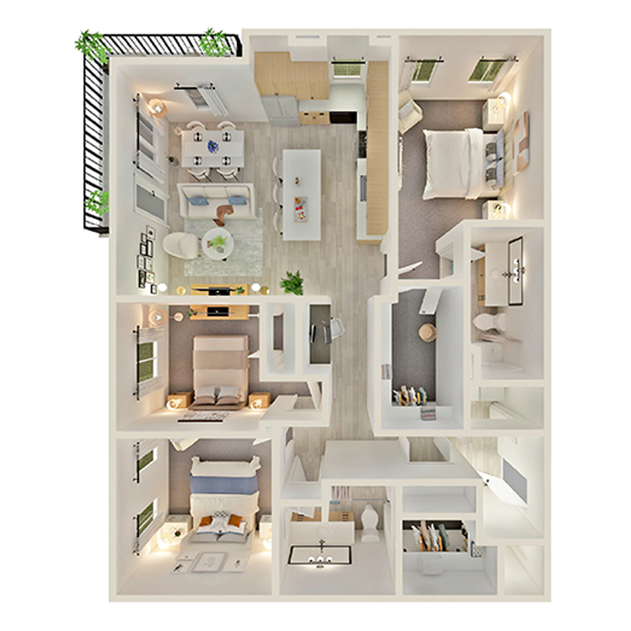 C1 floor plan