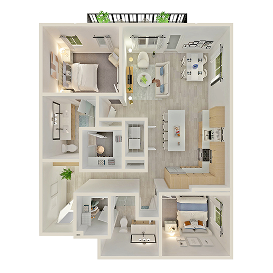 B4 floor plan