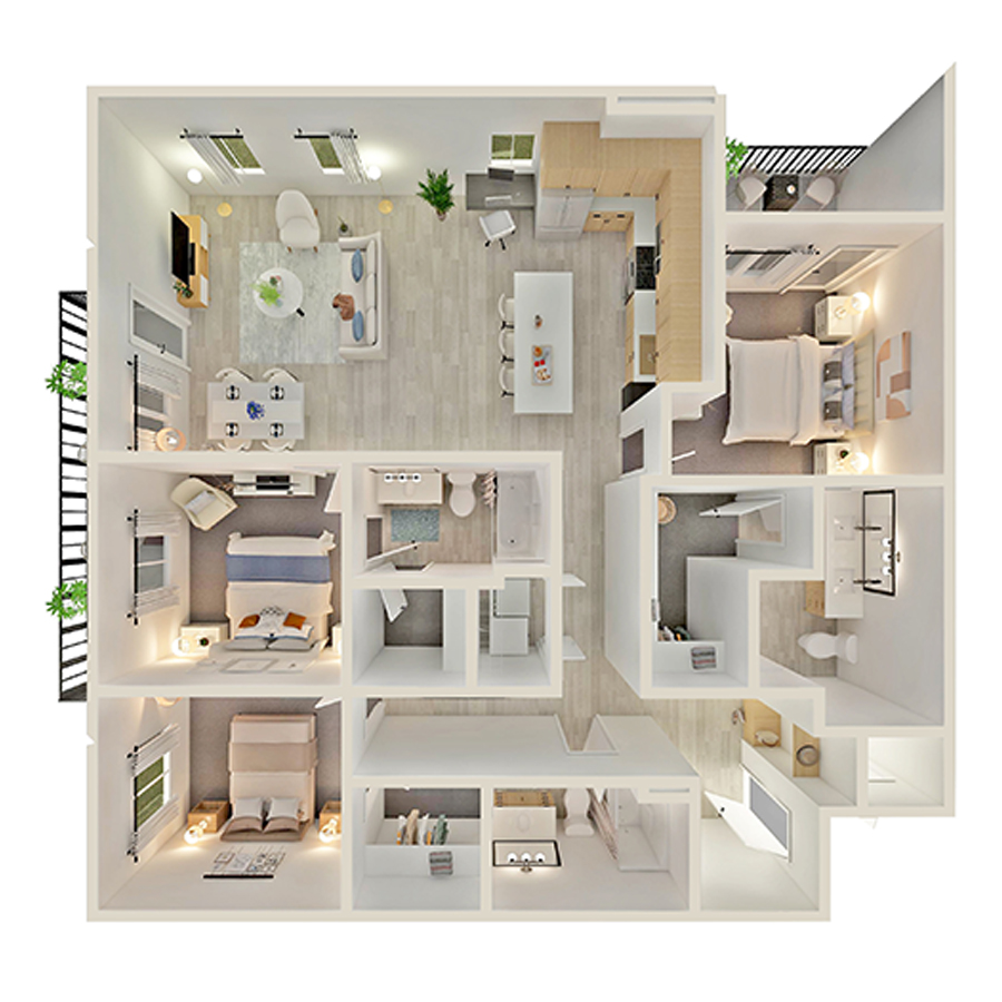 C2 floor plan