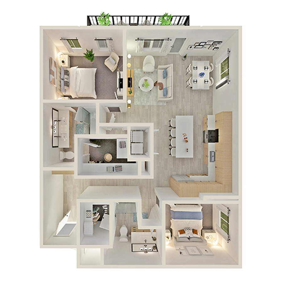 B2 floor plan