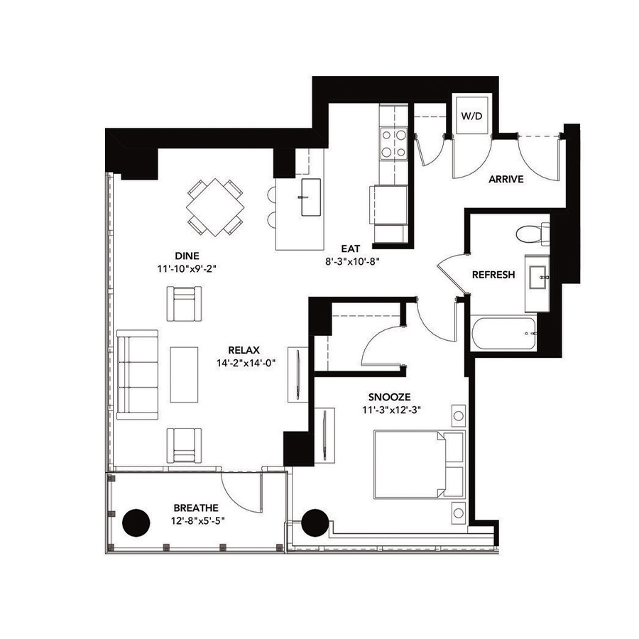 Unit 0301 floor plan