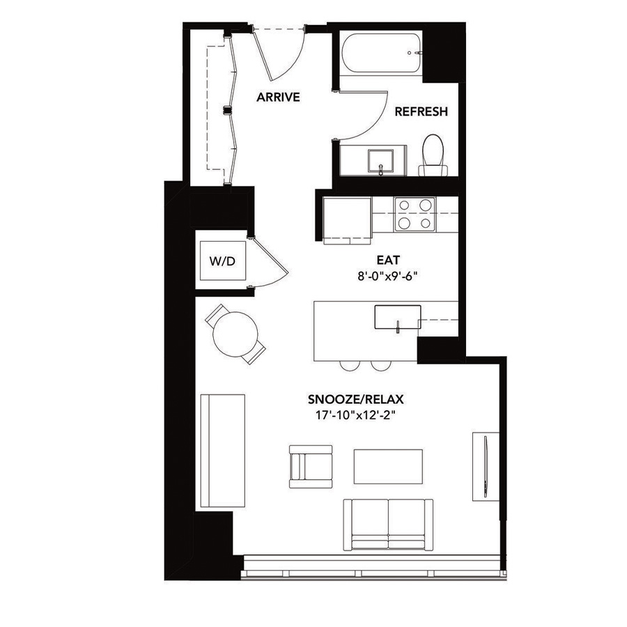 Unit 2311 floor plan