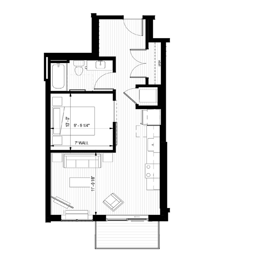 M floor plan