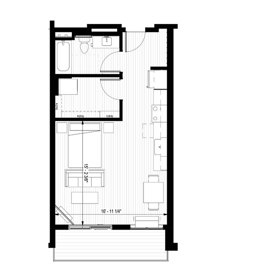 G-2 floor plan