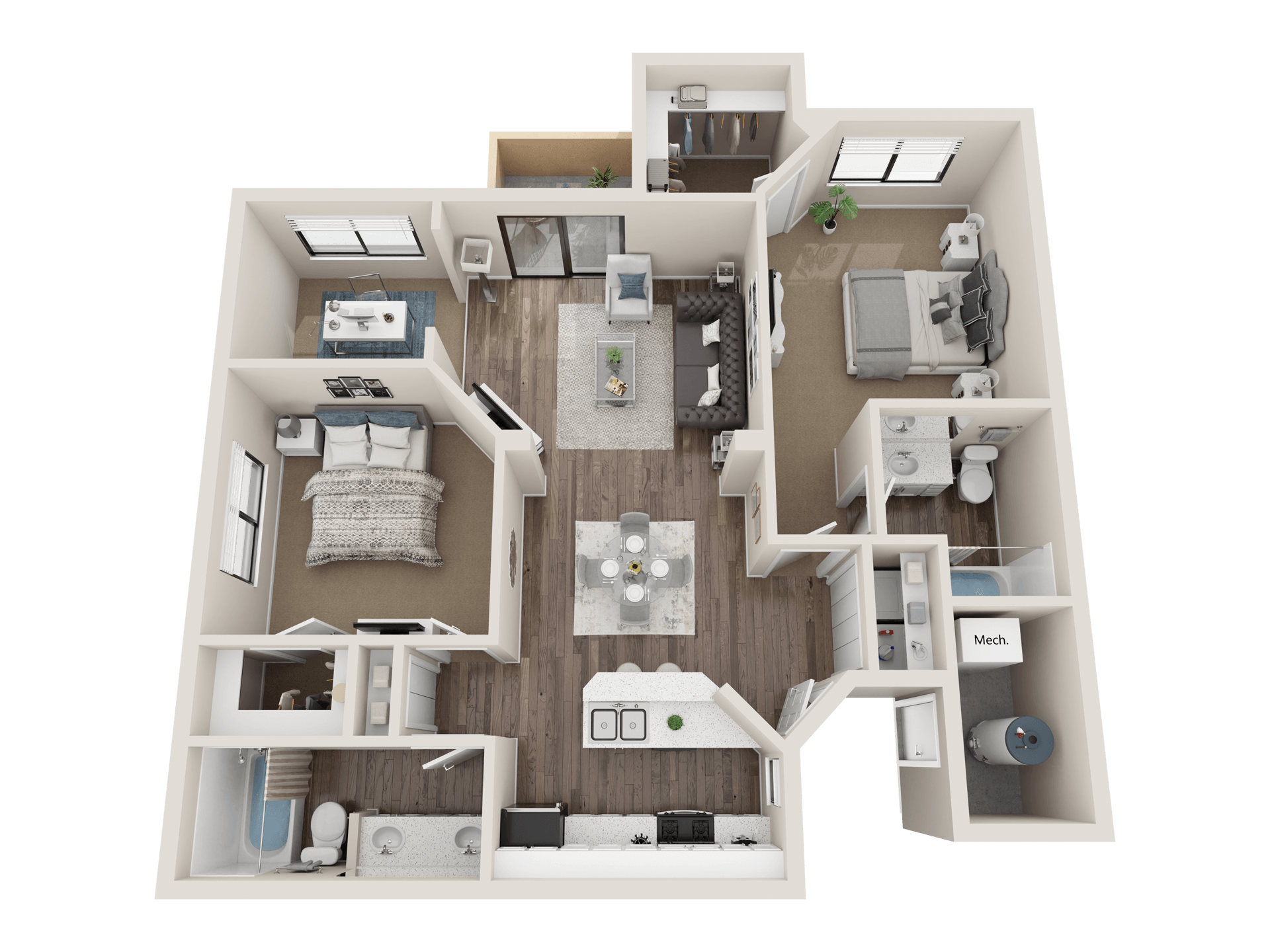 B4 floor plan