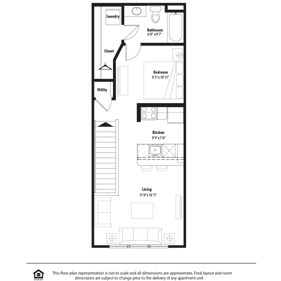 Studio Grand Overlook floor plan