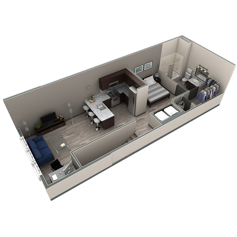 Studio Grand Overlook floor plan