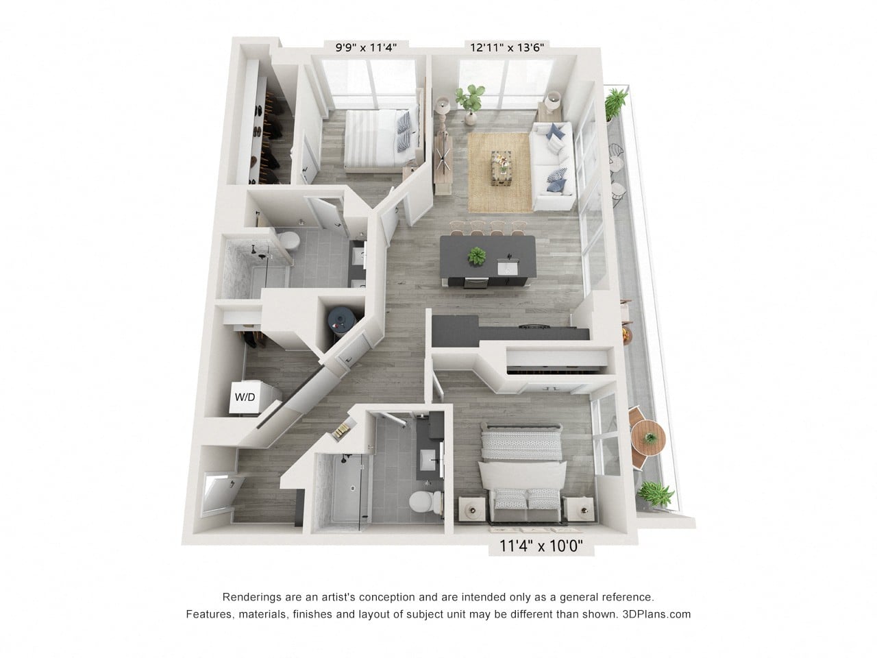 B2 floor plan