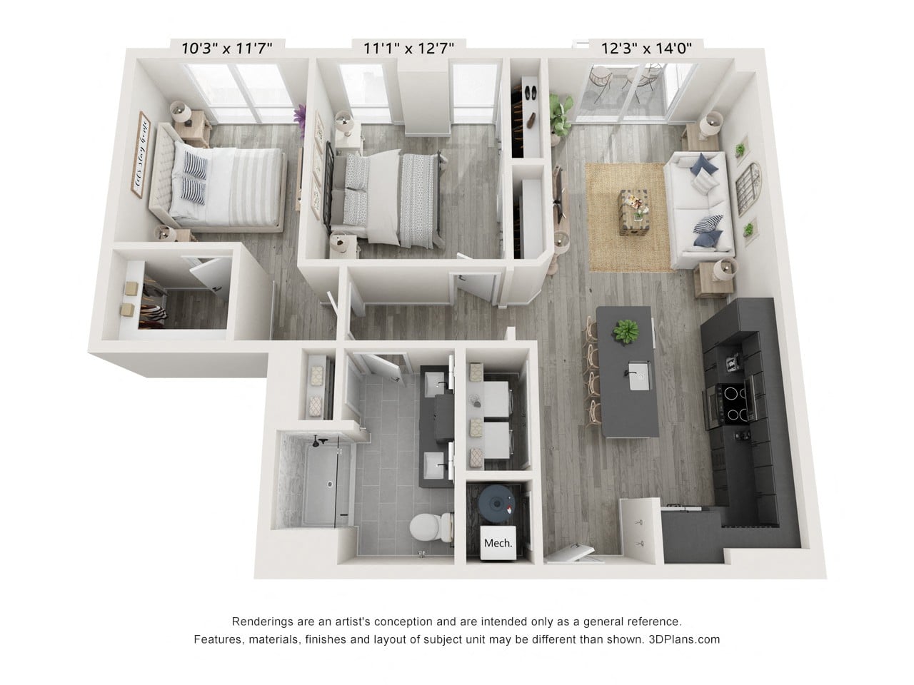 B6 floor plan
