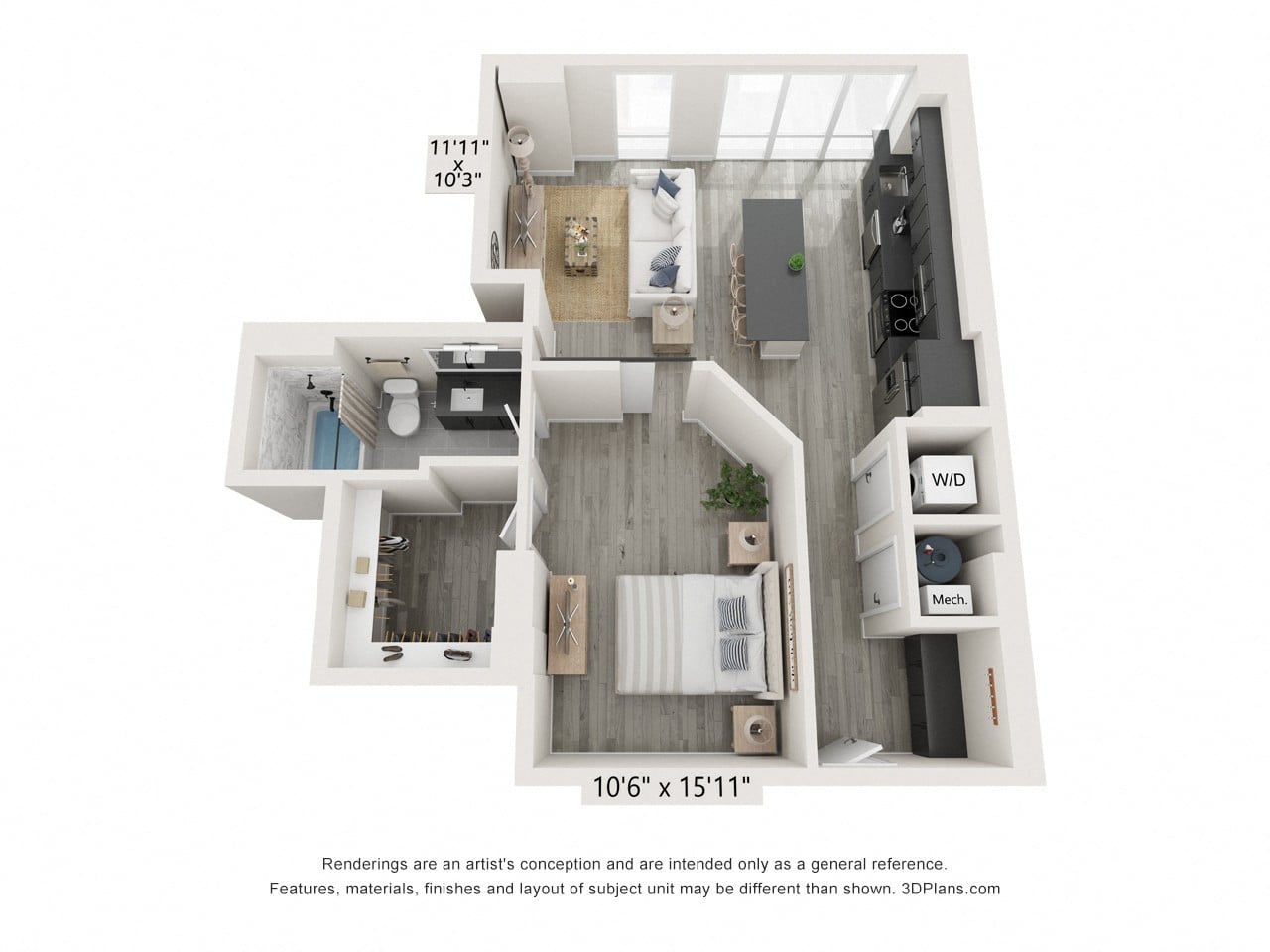 A3 floor plan