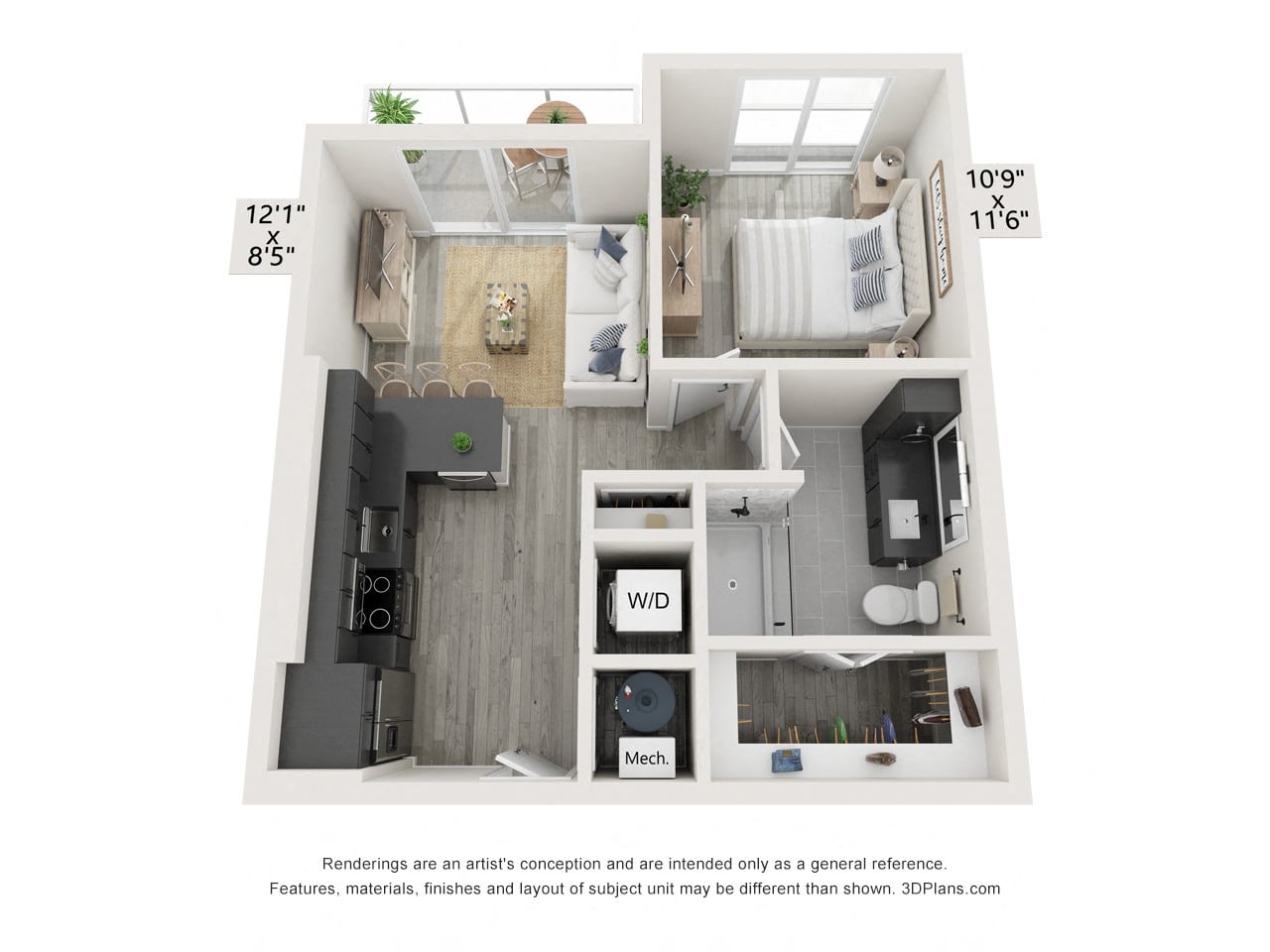 A9 floor plan