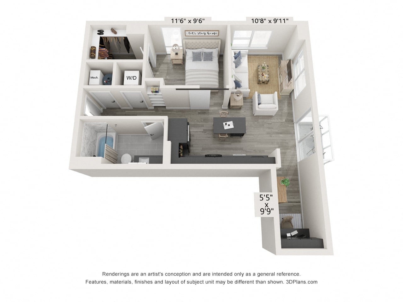 A11 floor plan