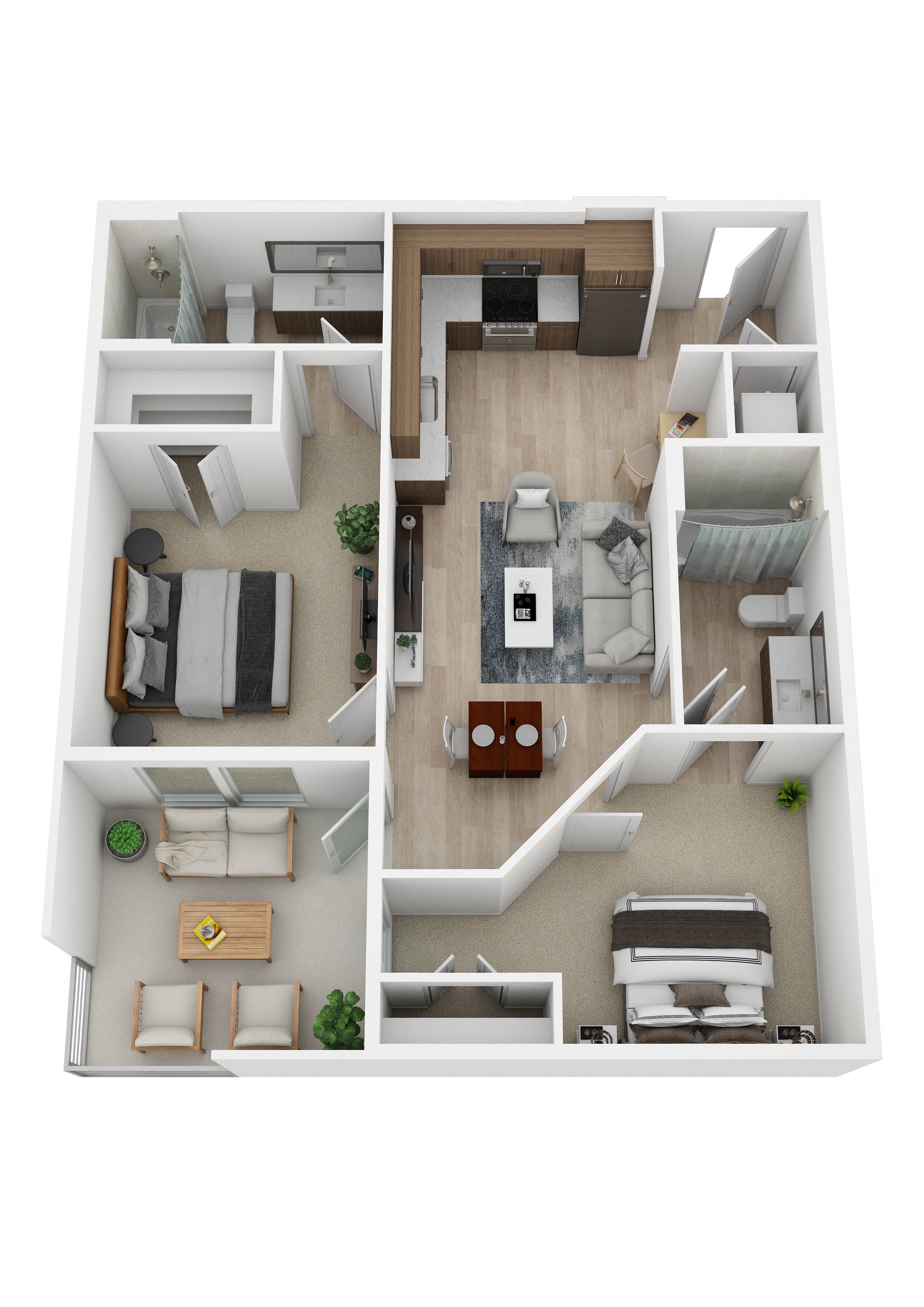 B2 floor plan