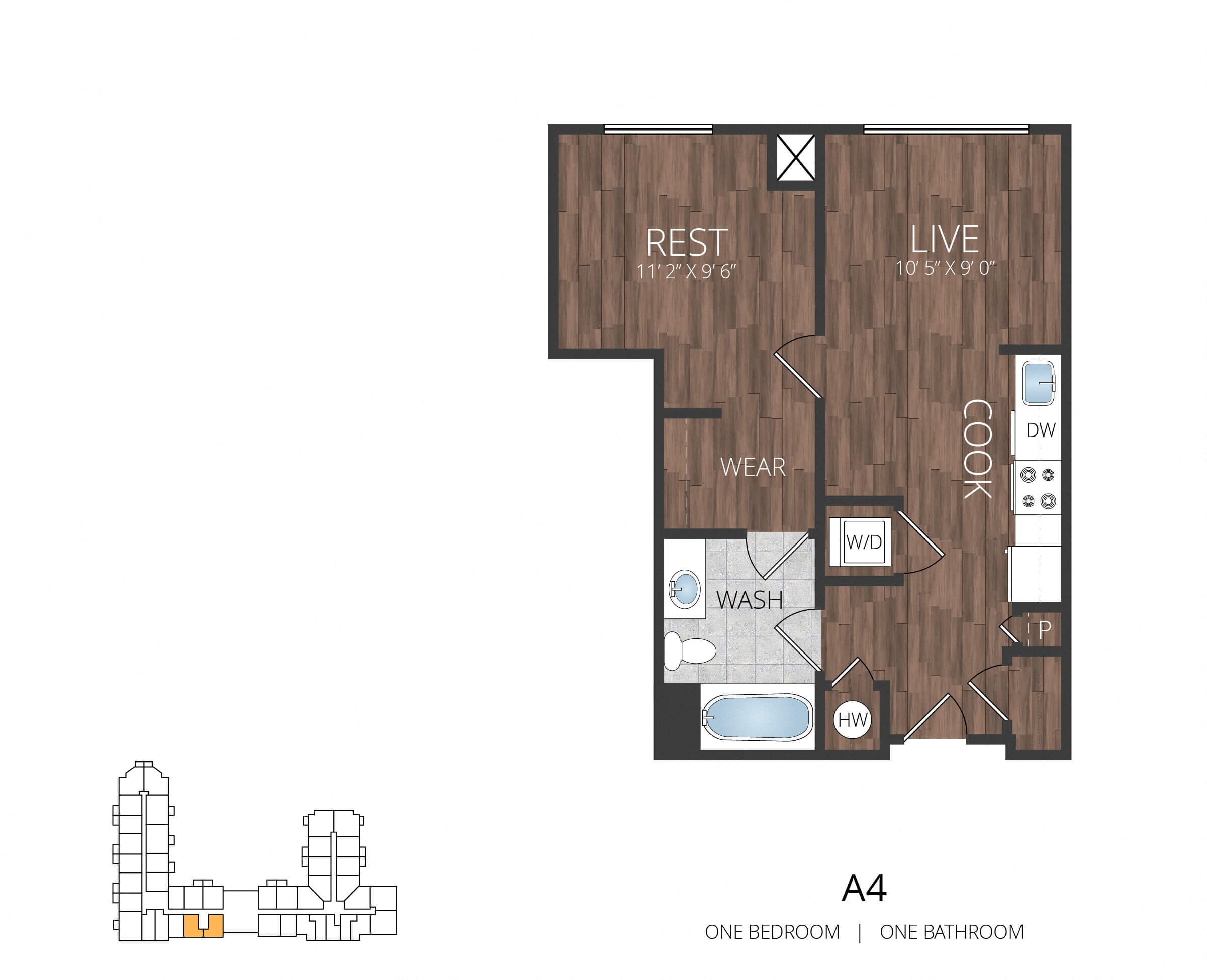 a4 floor plan