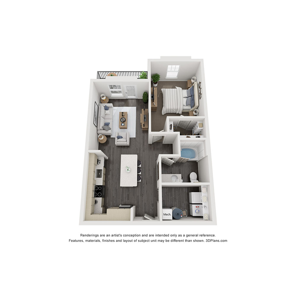 A2 floor plan