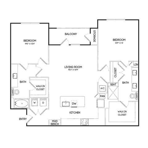 Cypress floor plan