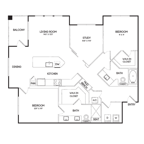 Magnolia I floor plan