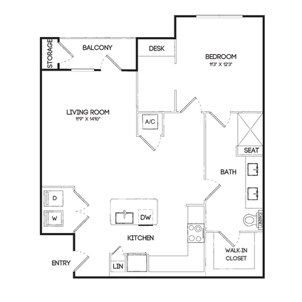 Maize floor plan