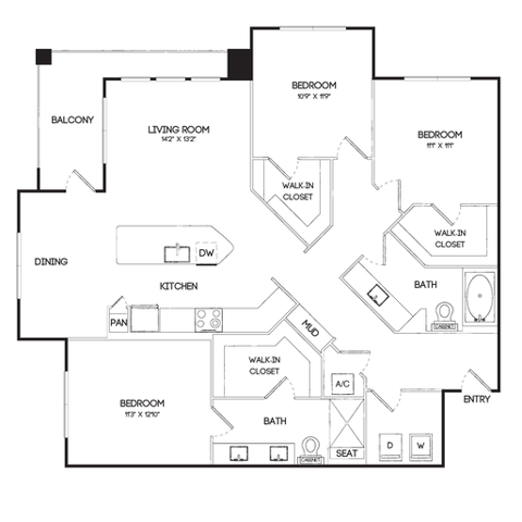 Meadow floor plan