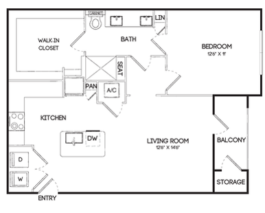Clover floor plan