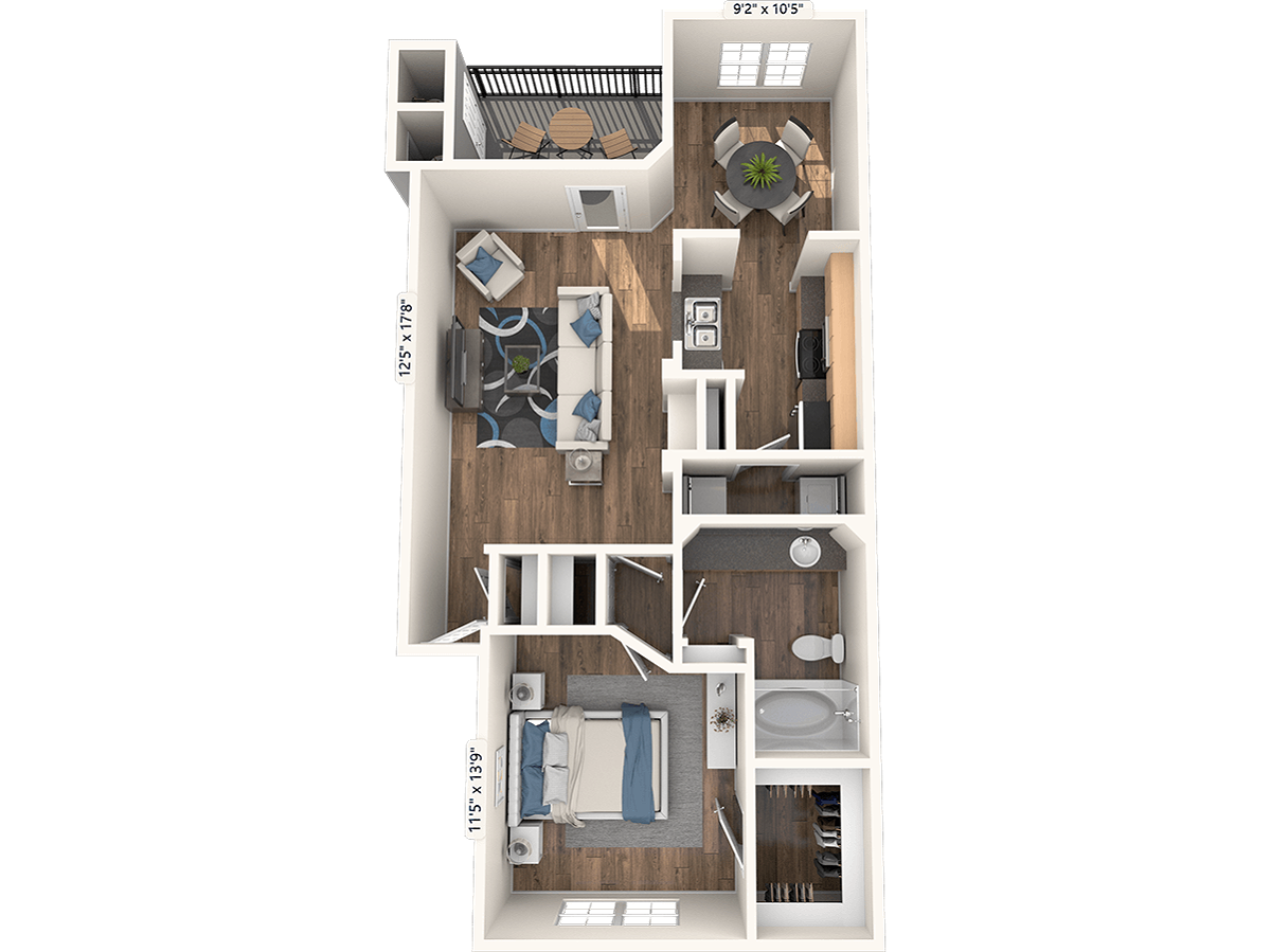 Andorre floor plan