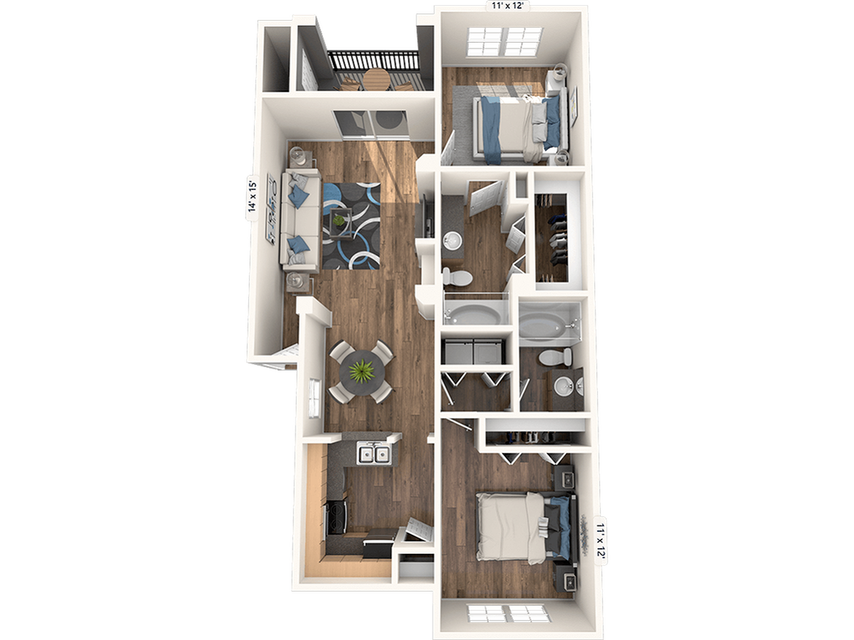 Sevilla floor plan