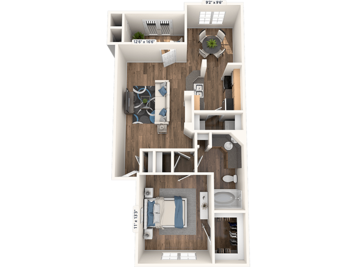 Oporto floor plan