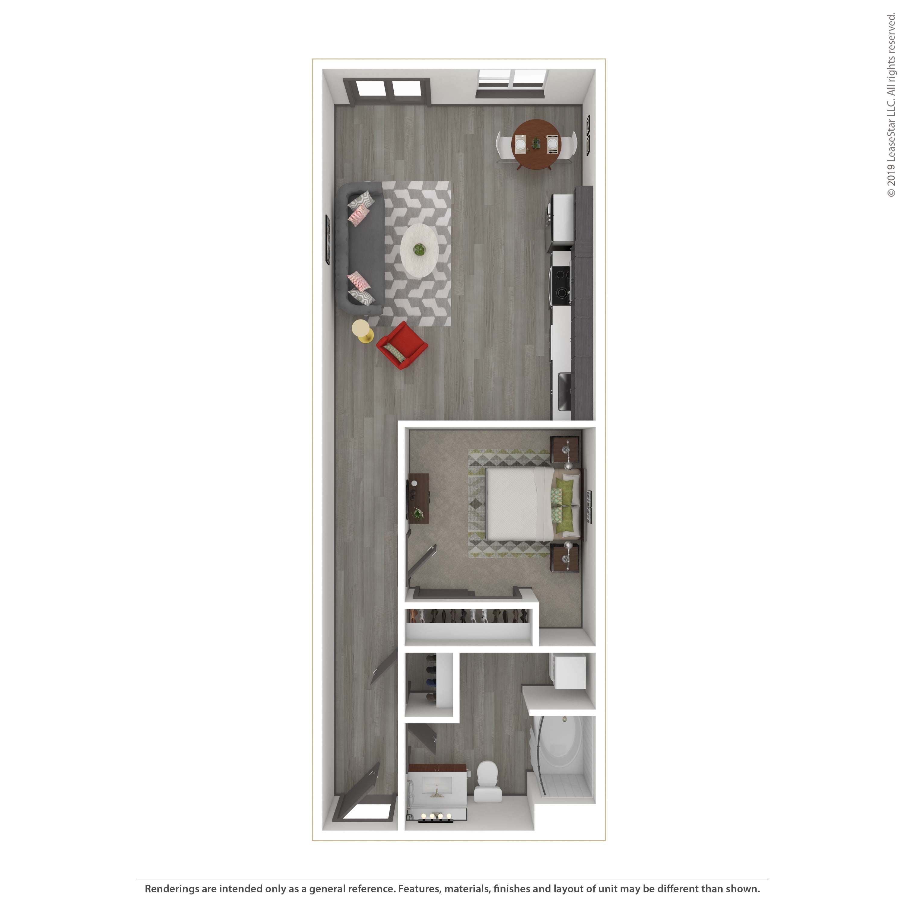 Landing T floor plan