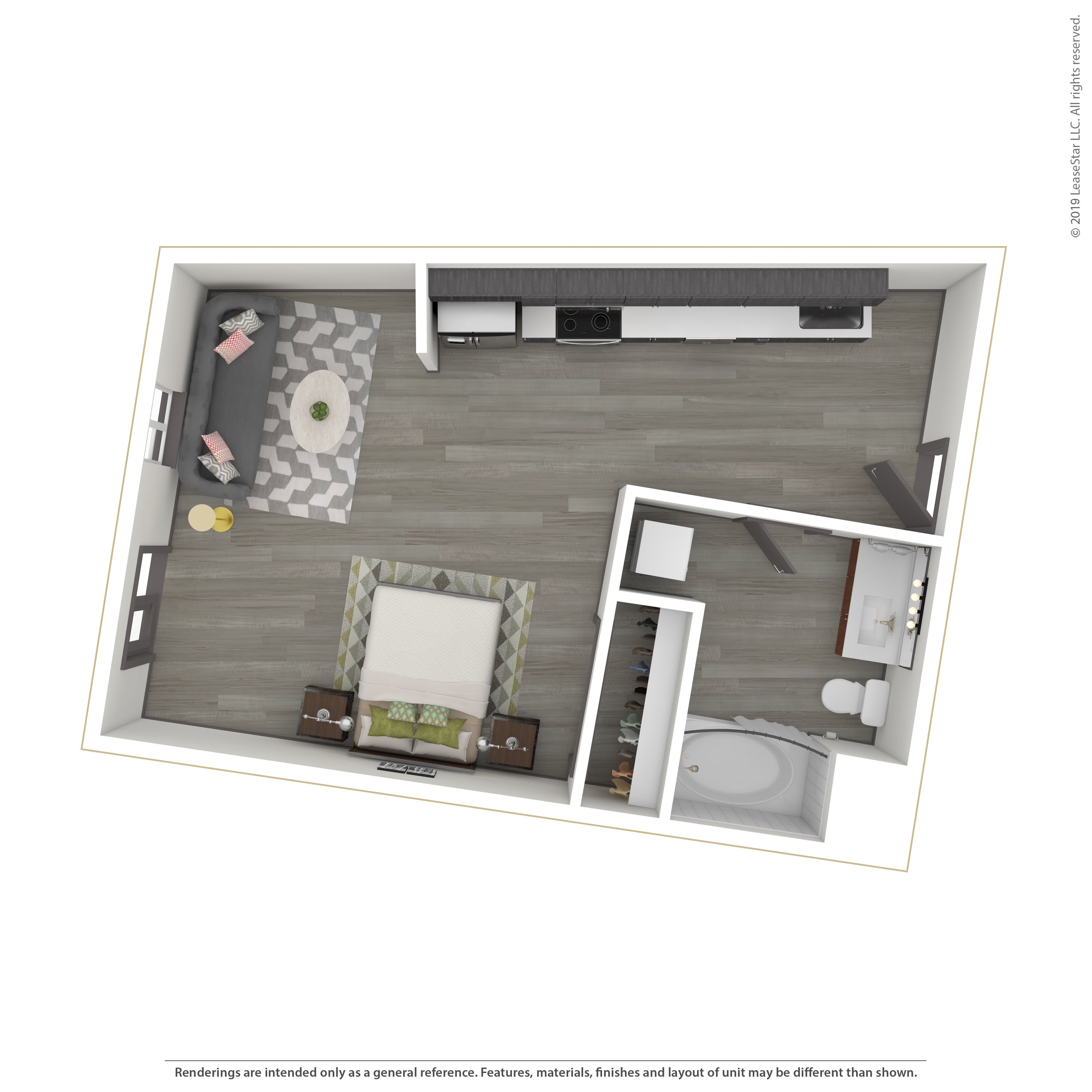 Landing B floor plan