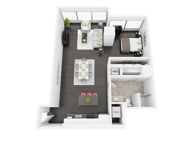 F floor plan