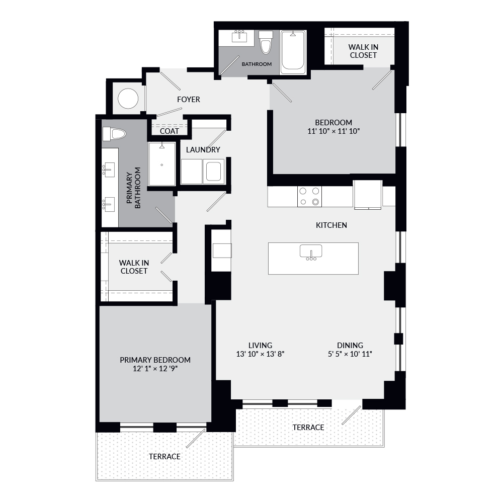 The Reagan floor plan