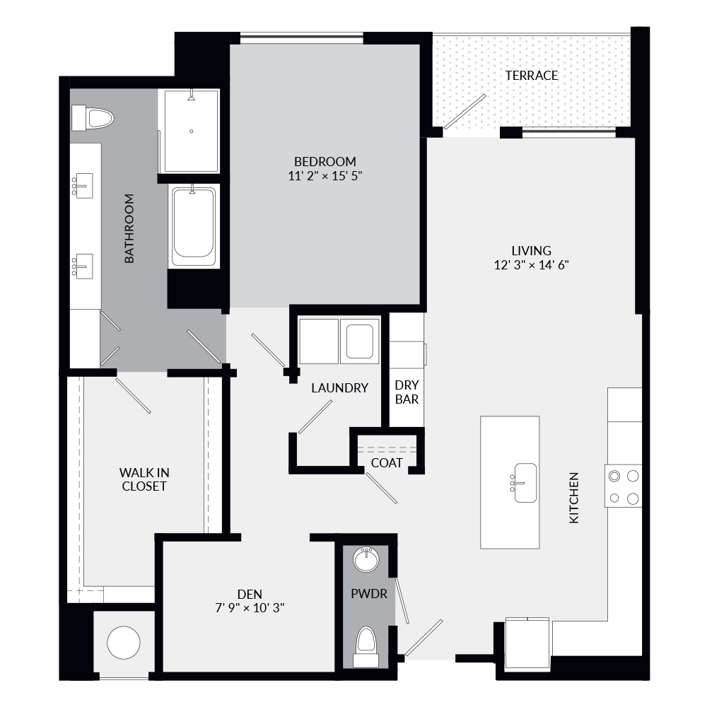 The Wycliff floor plan