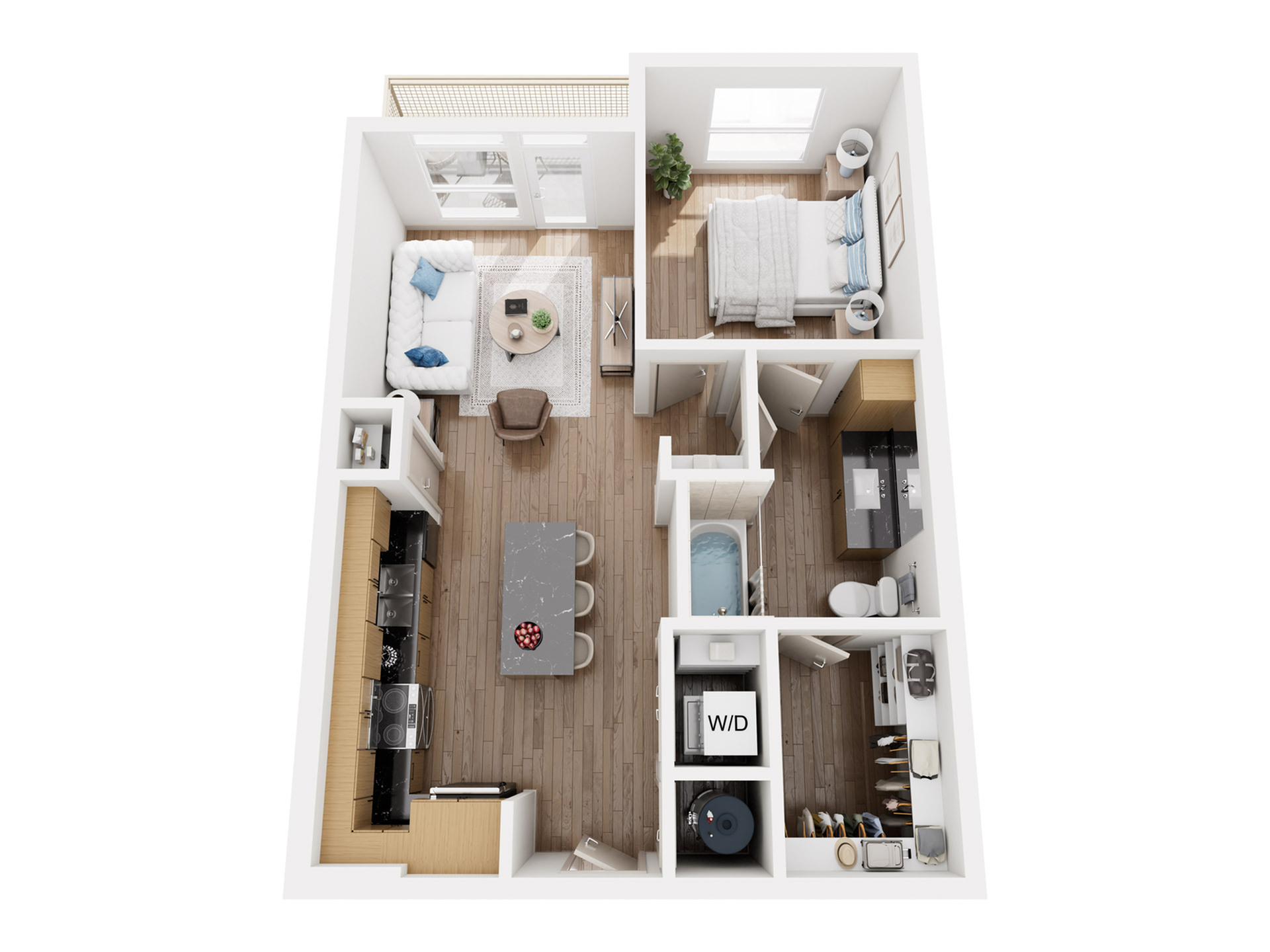 A1.AFF 80 floor plan