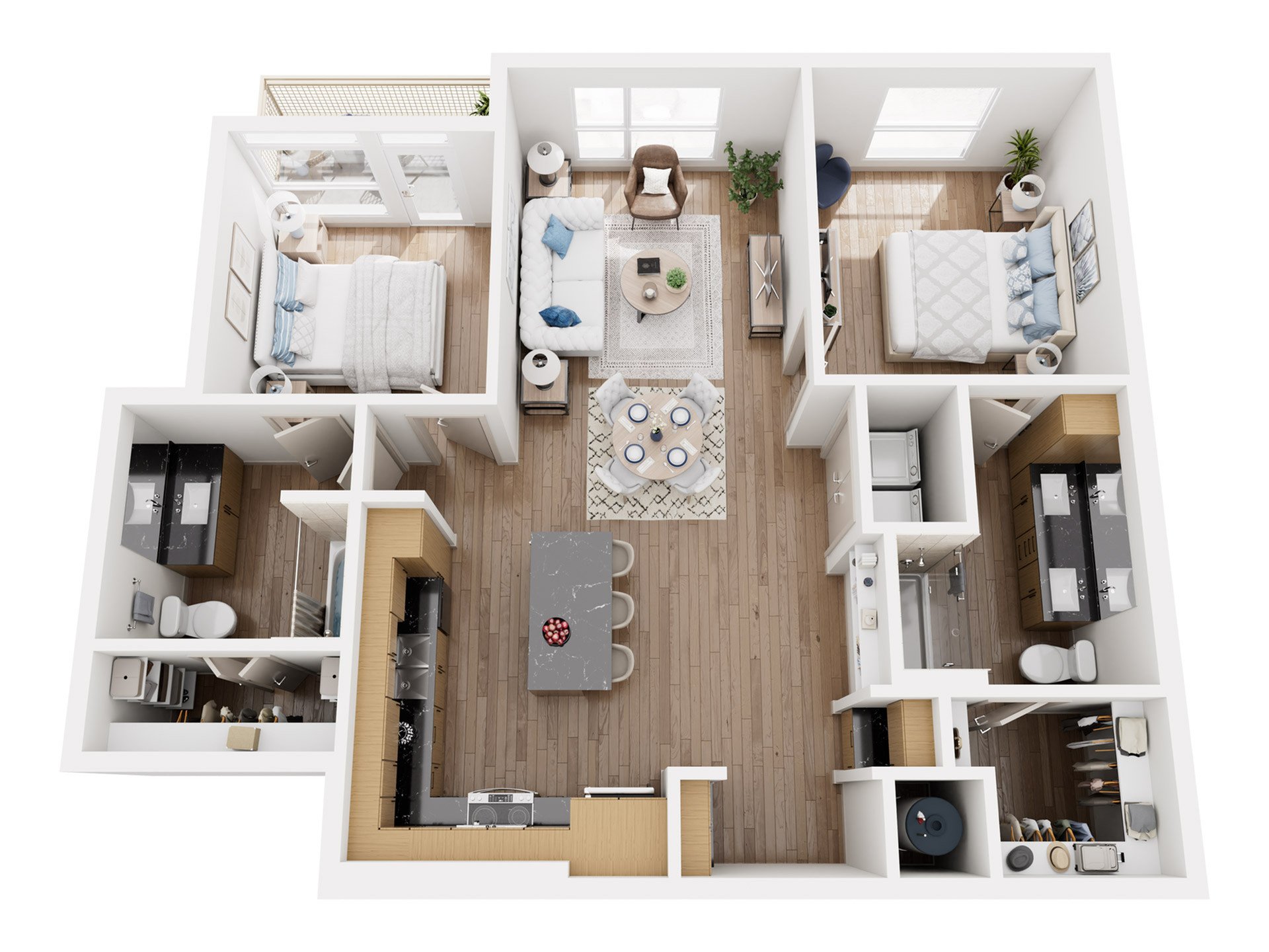 B2.AFF 80 floor plan