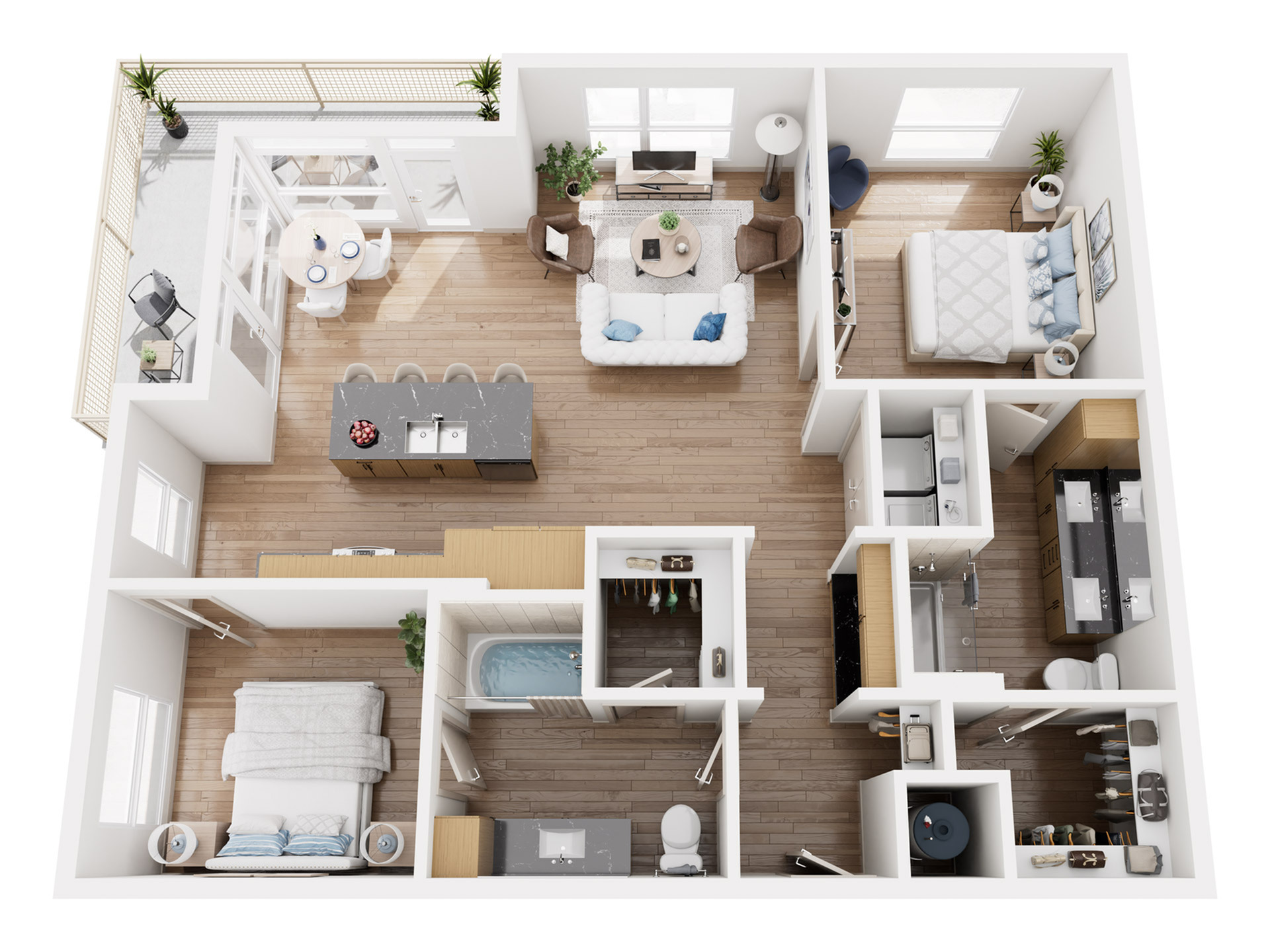 B4.AFF 140 floor plan